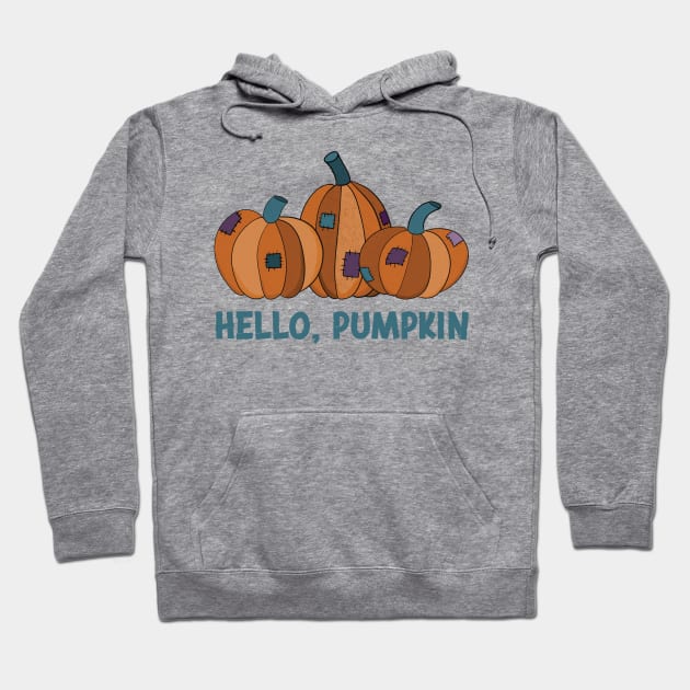 Hello, Pumpkin Hoodie by Alissa Carin